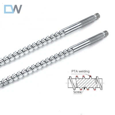 Bimetallskrúfa fyrir plast með minna 30% styrktum aukaefnum DW-S1